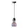 Żyrandol na lince TERRAZZO 1xE27/60W/230V śr. 12 cm czerwony