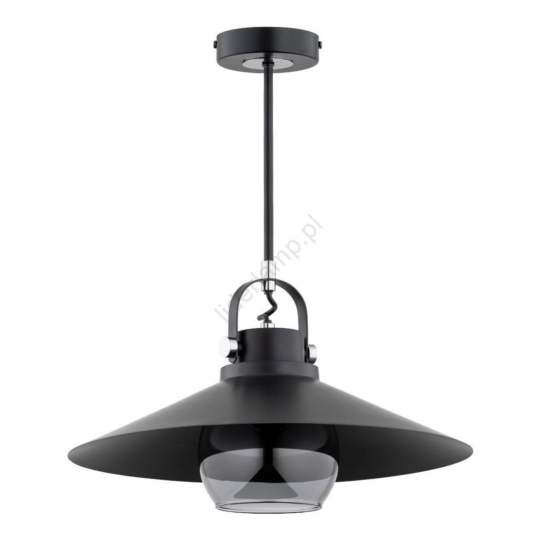 Żyrandol na lince TIZEN 1xE27/20W/230V śr. 40 cm | Liderlamp.pl