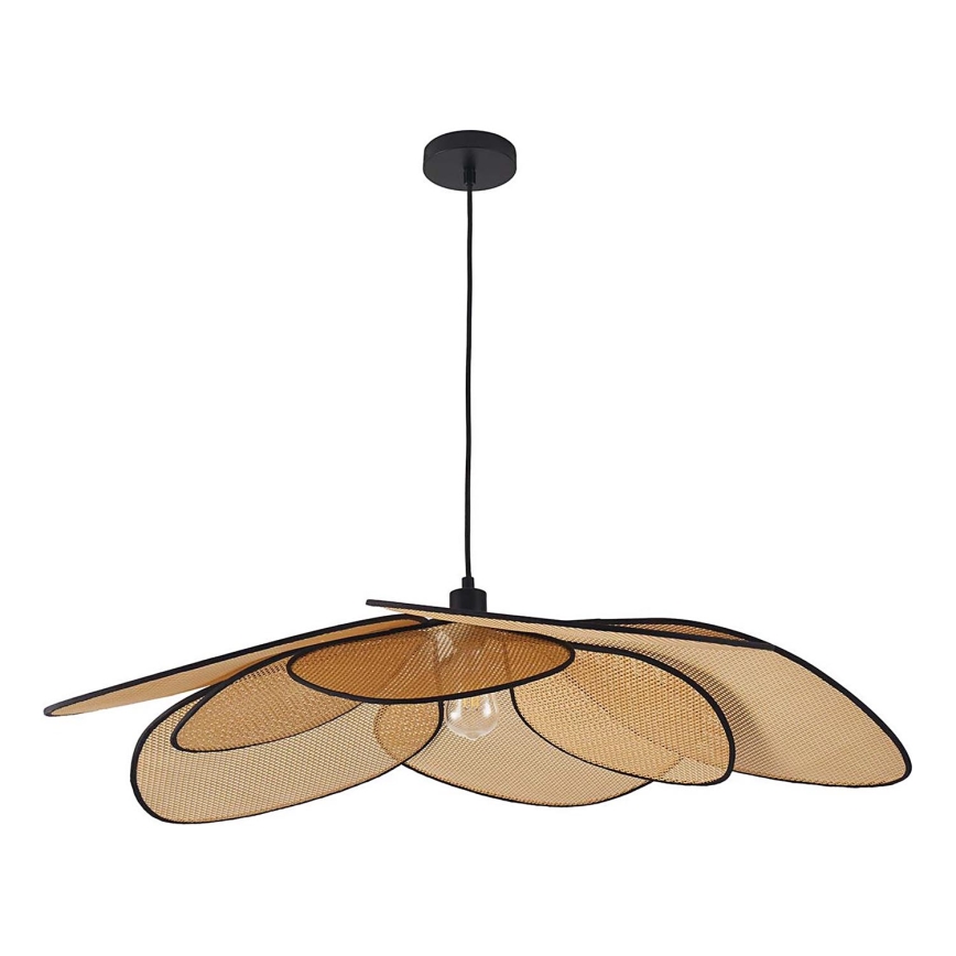 Żyrandol na lince TOBAGO 1xE27/20W/230V śr. 100 cm beżowy