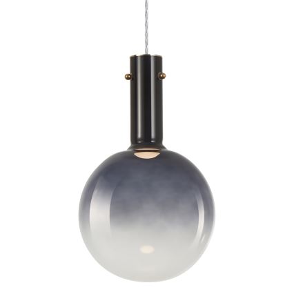 Żyrandol na lince TORONTO 1xGU10/8W/230V szary