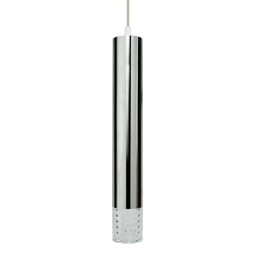 Żyrandol na lince TUBI 1xGU10/8W/230V chrom błyszczący