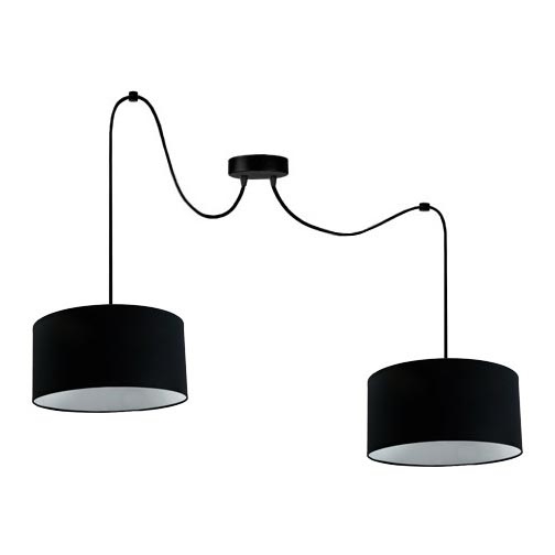 Żyrandol na lince TUZ 2xE27/60W/230V pająk