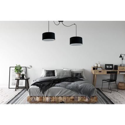 Żyrandol na lince TUZ 2xE27/60W/230V pająk