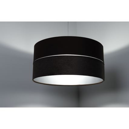 Żyrandol na lince TWIST 1xE27/60W/230V brązowe/srebrne