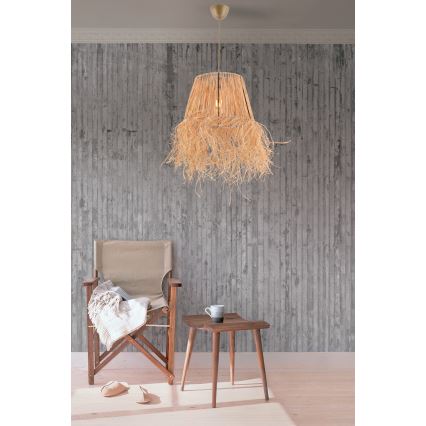 Żyrandol na lince VALANCE 1xE27/40W/230V brązowy