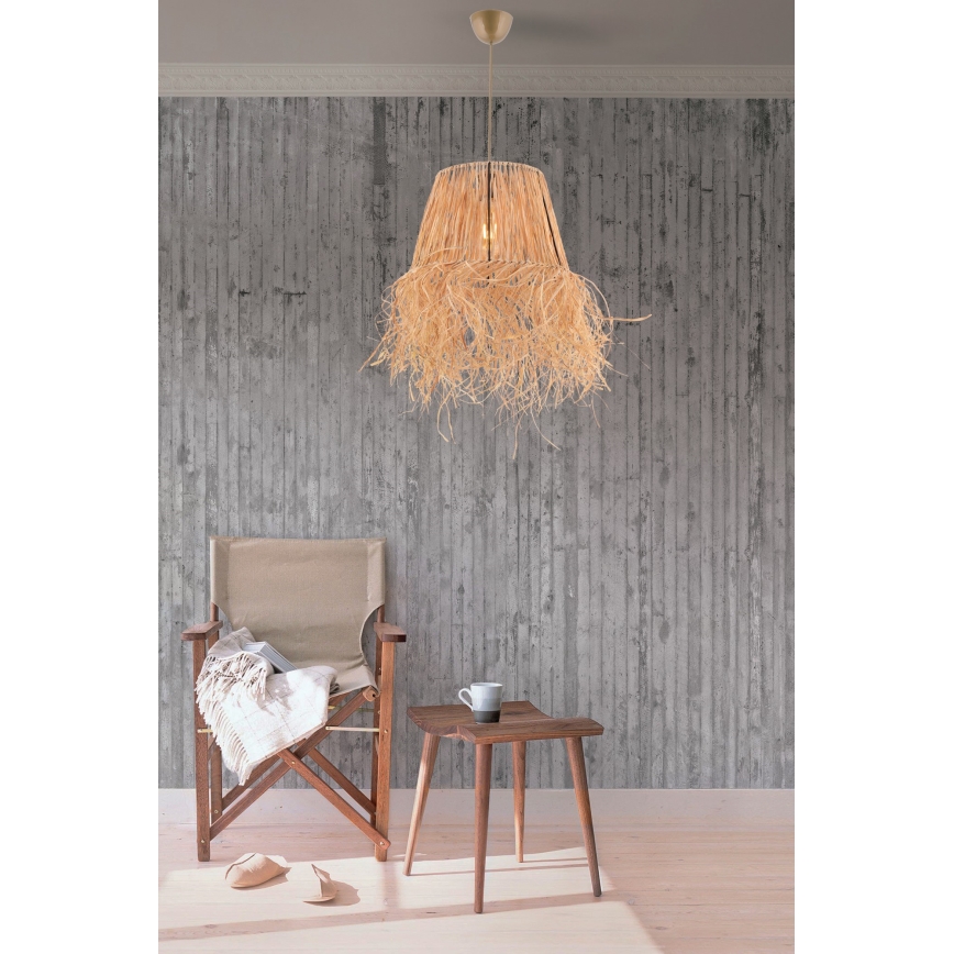 Żyrandol na lince VALANCE 1xE27/40W/230V brązowy