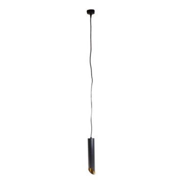 Żyrandol na lince VALDA 1xGU10/30W/230V 132 cm czarny