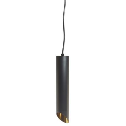 Żyrandol na lince VALDA 1xGU10/30W/230V 132 cm czarny