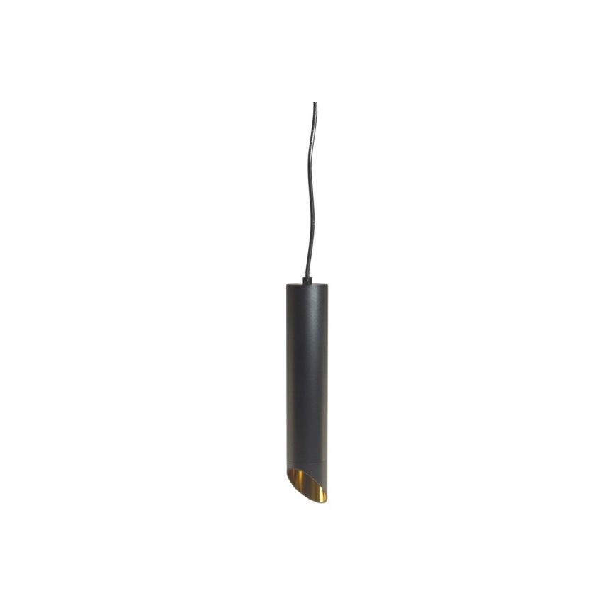 Żyrandol na lince VALDA 1xGU10/30W/230V 132 cm czarny