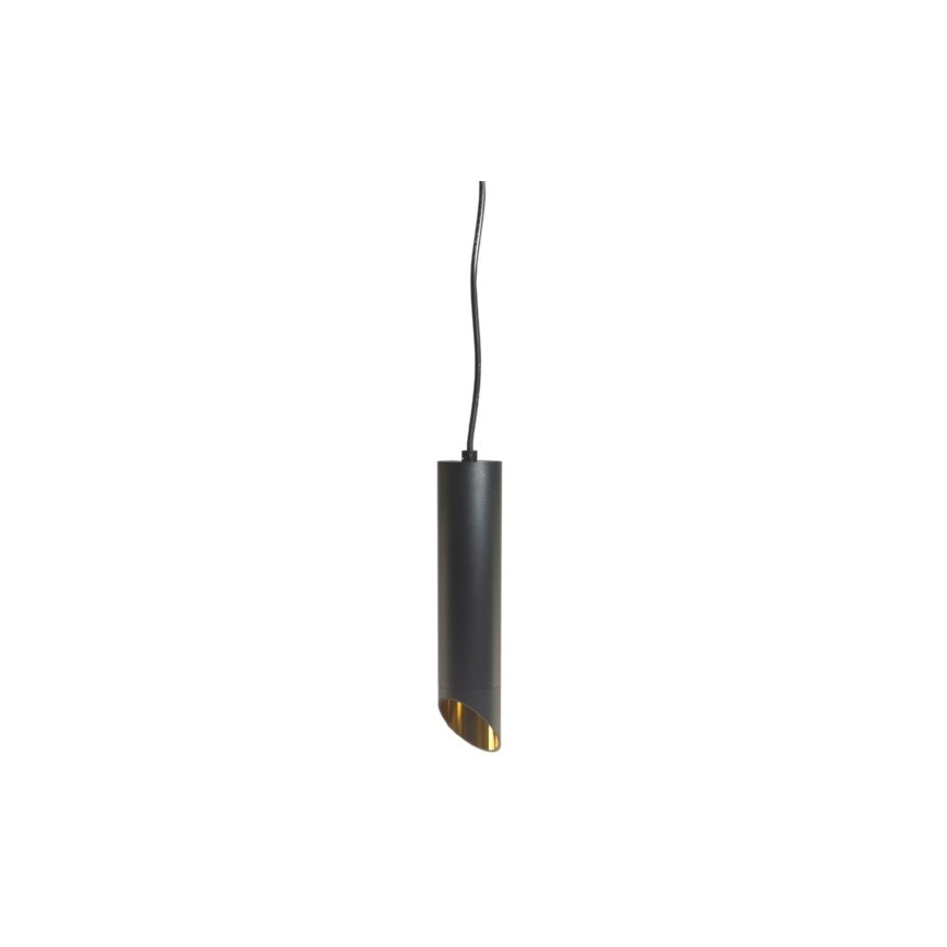 Żyrandol na lince VALDA 1xGU10/60W/230V 132 cm czarny