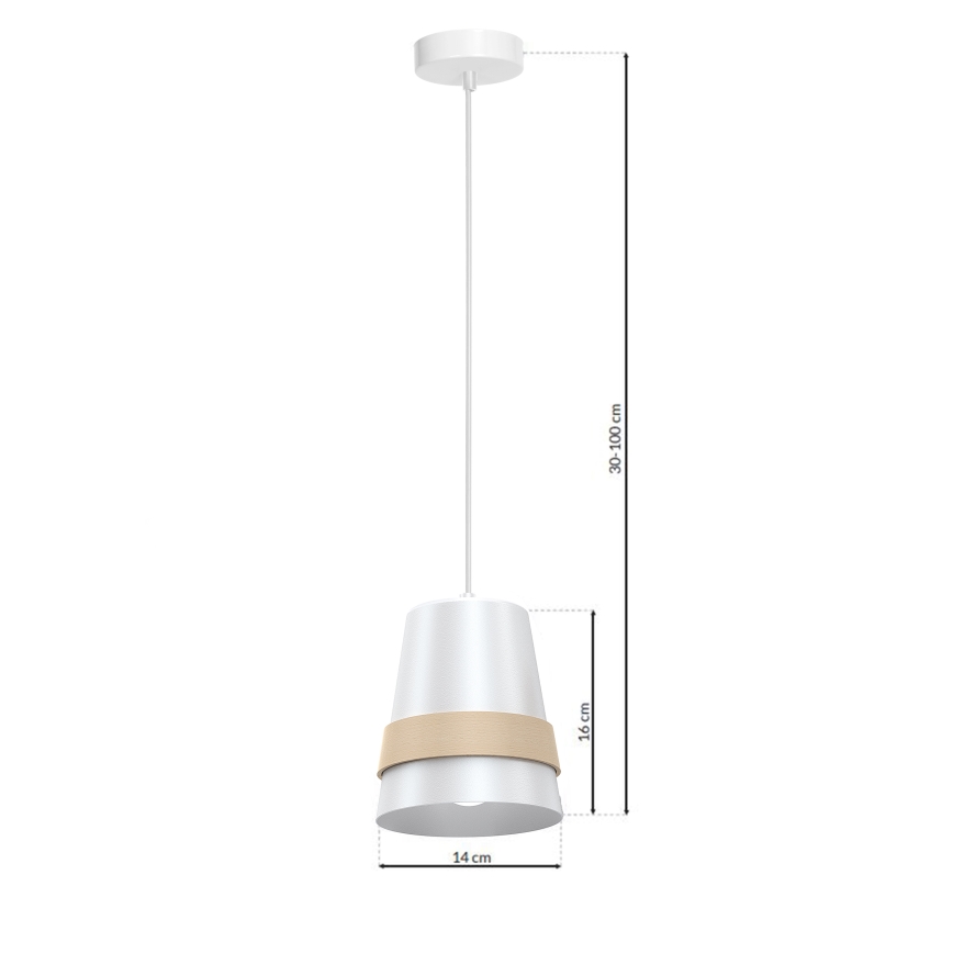 Żyrandol na lince VENEZIA 1xE27/60W/230V