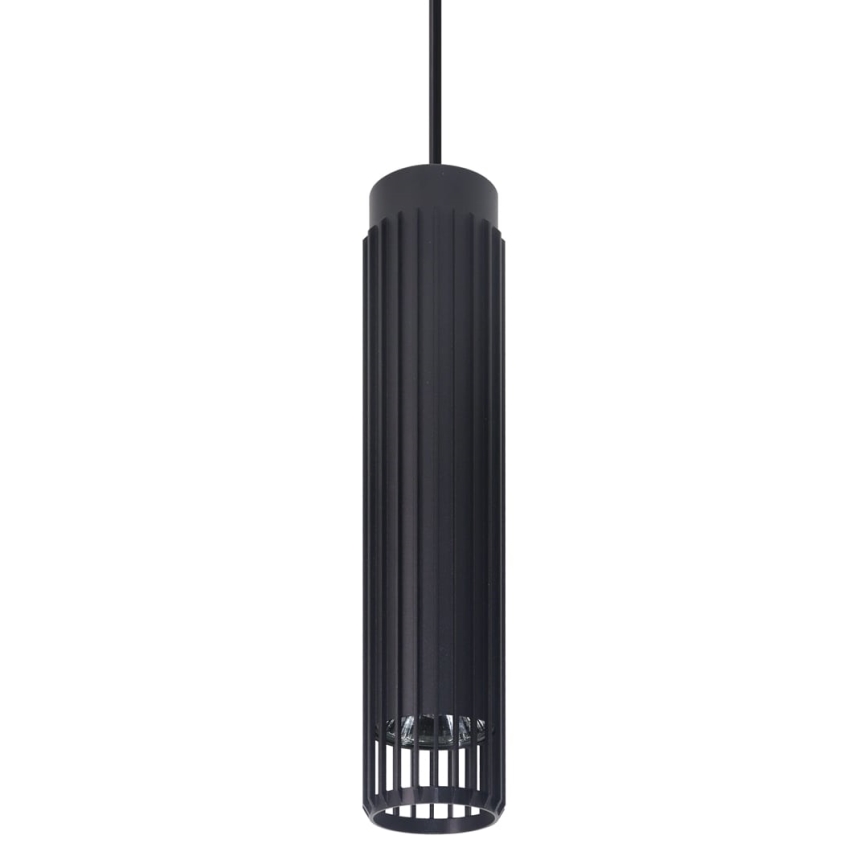Żyrandol na lince VERTICAL 1xGU10/8W/230V czarny
