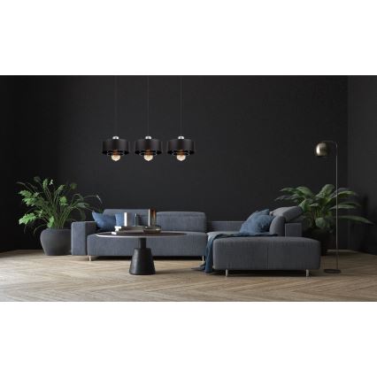 Żyrandol na lince VEST 3xE27/60W/230V