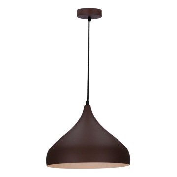 Żyrandol na lince VIBORG 1xE27/40W/230V brązowy