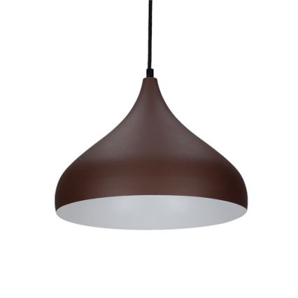 Żyrandol na lince VIBORG 1xE27/40W/230V brązowy