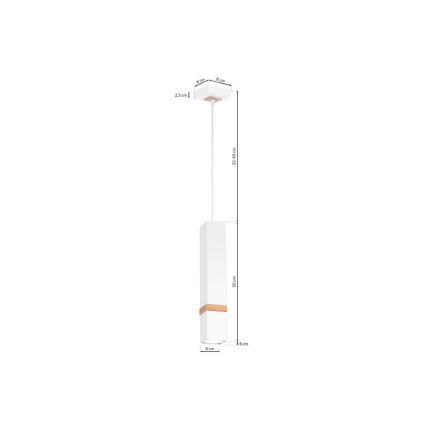 Żyrandol na lince VIDAR 1xGU10/25W/230V