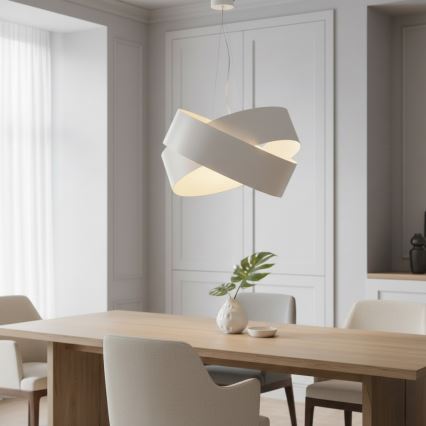 Żyrandol na lince VIENO 3xE27/15W/230V biały