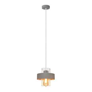 Żyrandol na lince VOLTA 1xE27/15W/230V szary