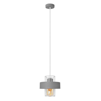 Żyrandol na lince VOLTA 1xE27/15W/230V szary