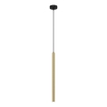 Żyrandol na lince YORU 1xG9/8W/230V 50 cm mosiądz