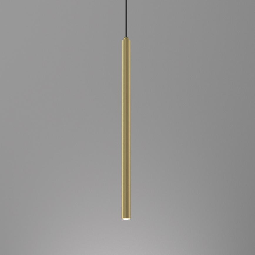 Żyrandol na lince YORU 1xG9/8W/230V 50 cm mosiądz