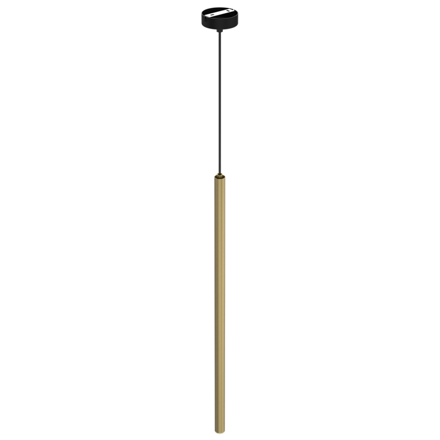 Żyrandol na lince YORU 1xG9/8W/230V 70 cm mosiądz