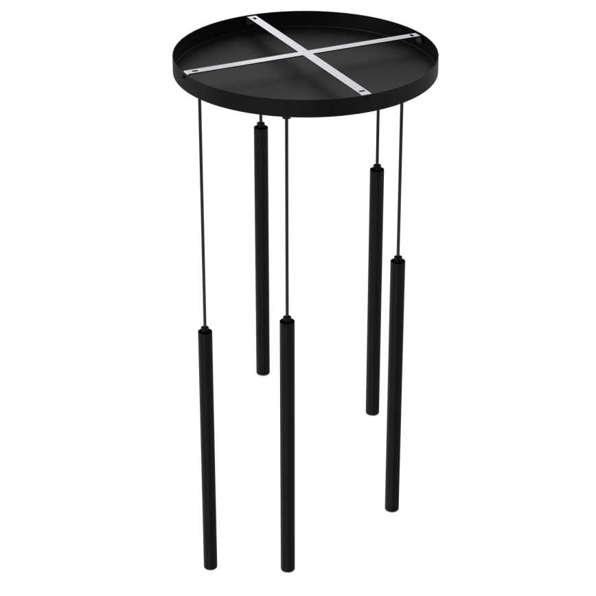 Żyrandol na lince YORU 5xG9/8W/230V czarny