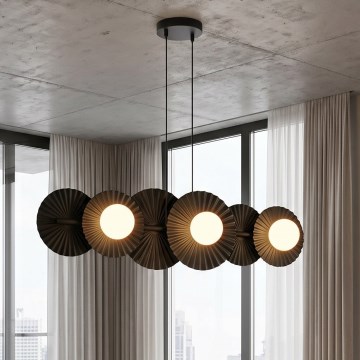 Żyrandol na linkach UMBRA 6xG9/8W/230V czarny