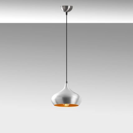 Żyrandol na linkę DODO 1xE27/40W/230V matowy chrom