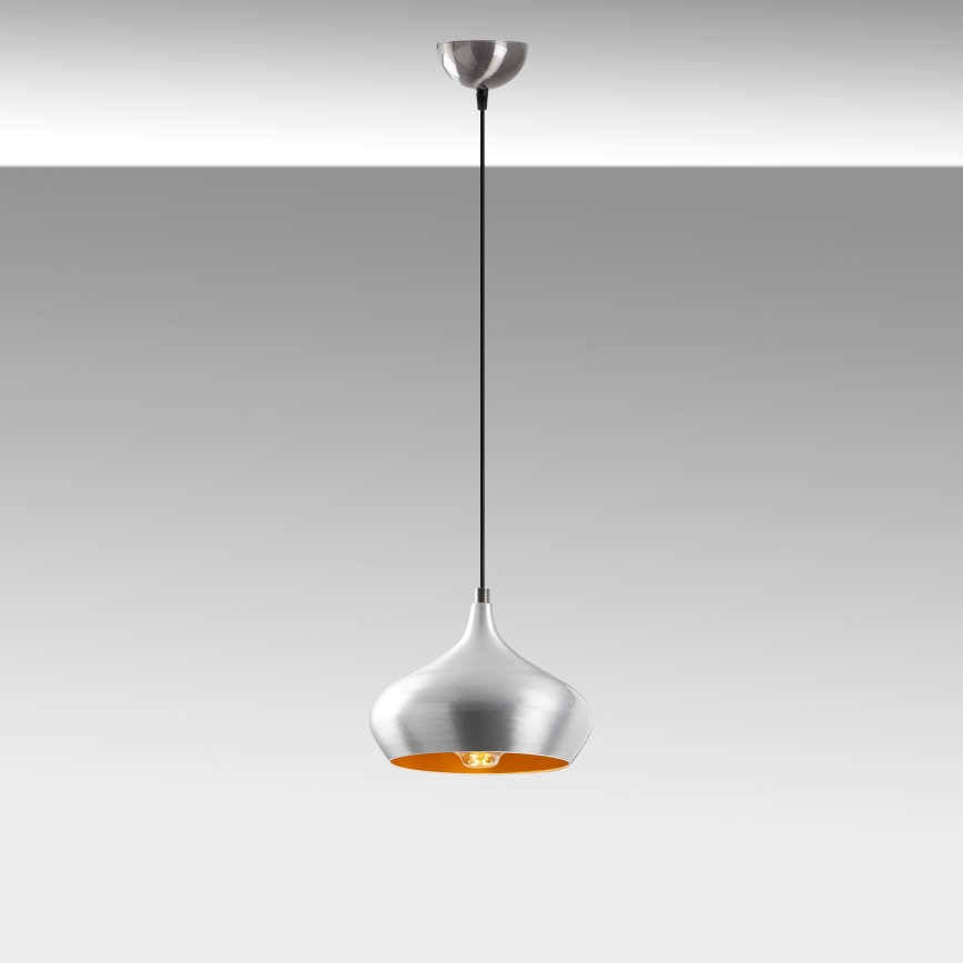 Żyrandol na linkę DODO 1xE27/40W/230V matowy chrom