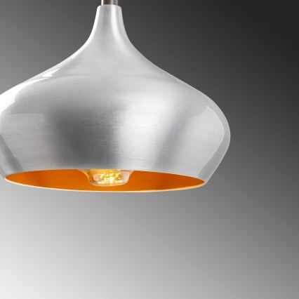 Żyrandol na linkę DODO 1xE27/40W/230V matowy chrom