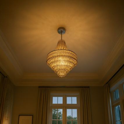 Żyrandol na pręcie CORAL 3xE14/40W/230V