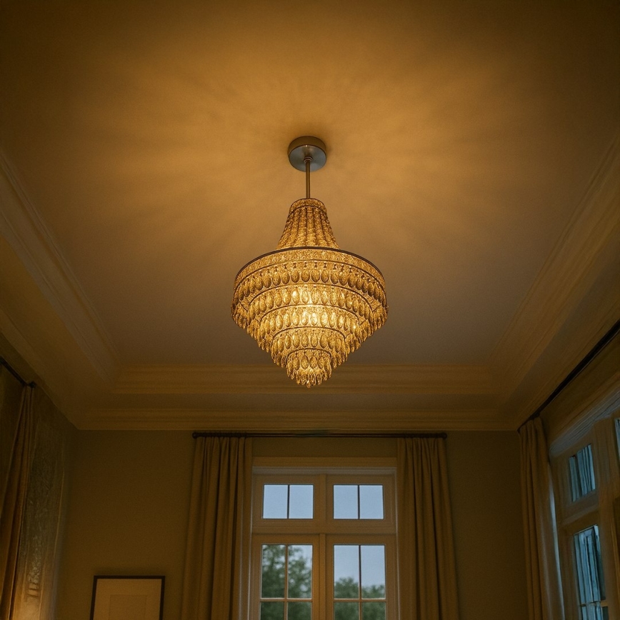 Żyrandol na pręcie CORAL 3xE14/40W/230V