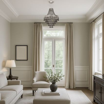 Żyrandol na pręcie CORAL 3xE14/40W/230V średnica 36 cm