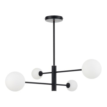 Żyrandol na pręcie DORADO 4xG9/40W/230V czarny