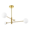 Żyrandol na pręcie DORADO 4xG9/40W/230V złoty