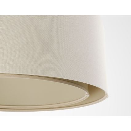 Żyrandol na przewodzie BOHO TRINITI 1xE27/60W/230V, średnica 50 cm, kremowy