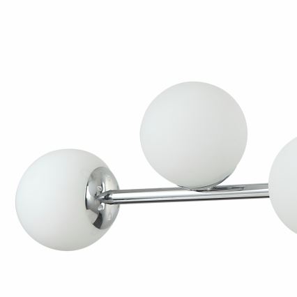 Żyrandol na przewodzie MADDIE 6xE14/5W/230V chrom błyszczący