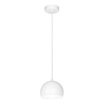 Żyrandol na przewodzie SOOL 1xE27/15W/230V Ø 15 cm biały