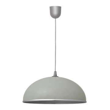 Żyrandol na sznurku CIRCLE 1xE27/15W/230V szary