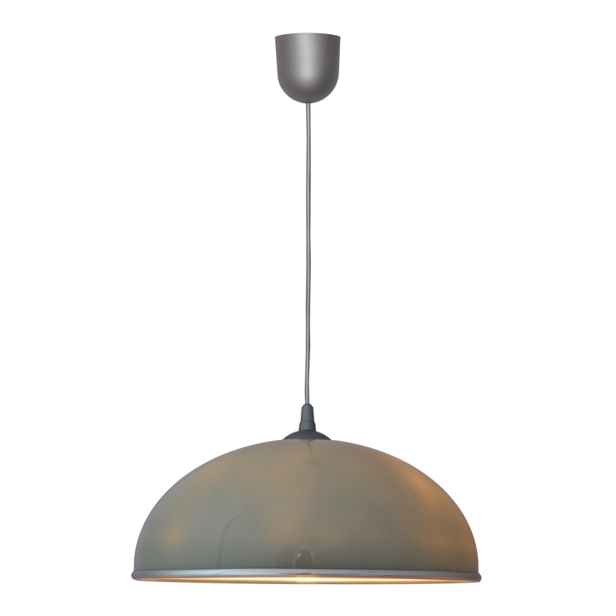 Żyrandol na sznurku CIRCLE 1xE27/15W/230V szary