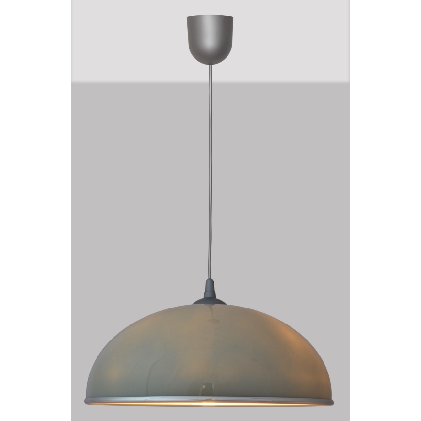 Żyrandol na sznurku CIRCLE 1xE27/15W/230V szary