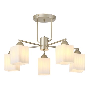 Żyrandol natynkowy 5xE27/60W/230V