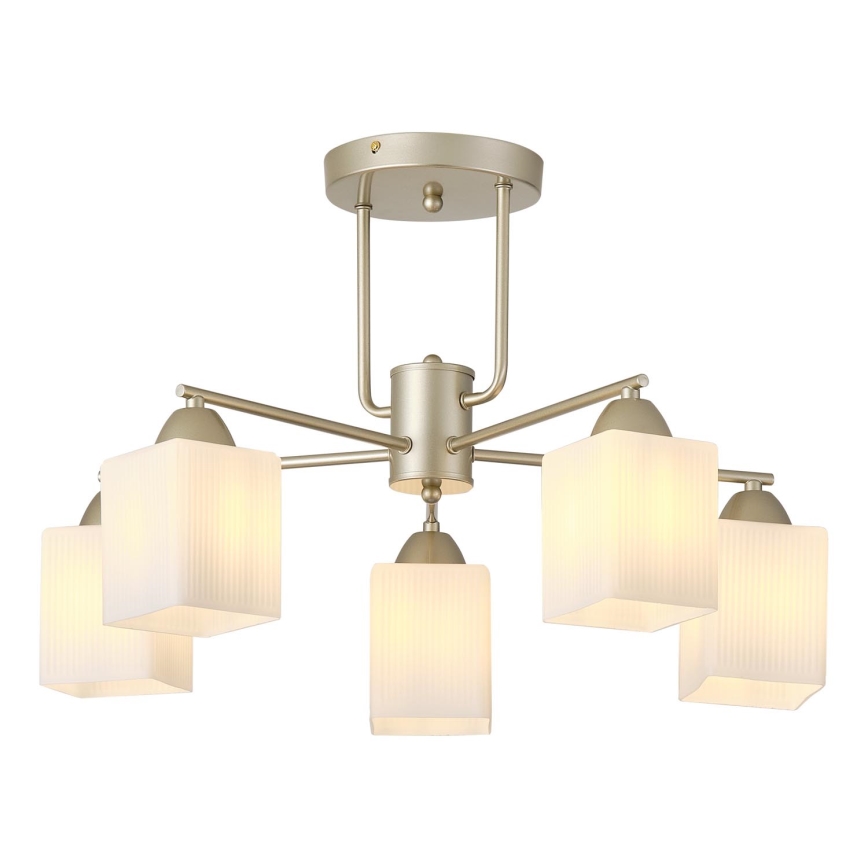Żyrandol natynkowy 5xE27/60W/230V