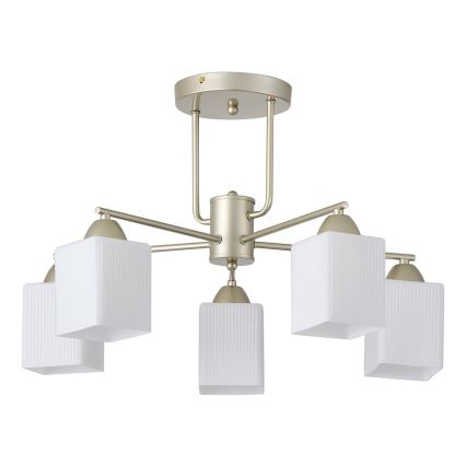 Żyrandol natynkowy 5xE27/60W/230V