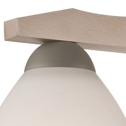 Żyrandol natynkowy ADRIANO 3xE27/60W/230V buk