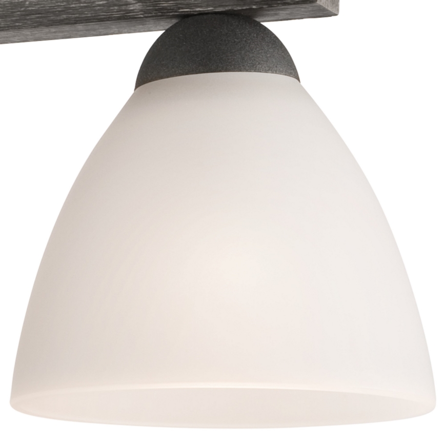 Żyrandol natynkowy ADRIANO 3xE27/60W/230V buk