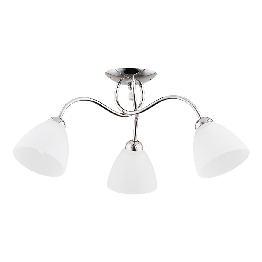 Żyrandol natynkowy AMARILLO 3xE27/15W/230V chrom błyszczący