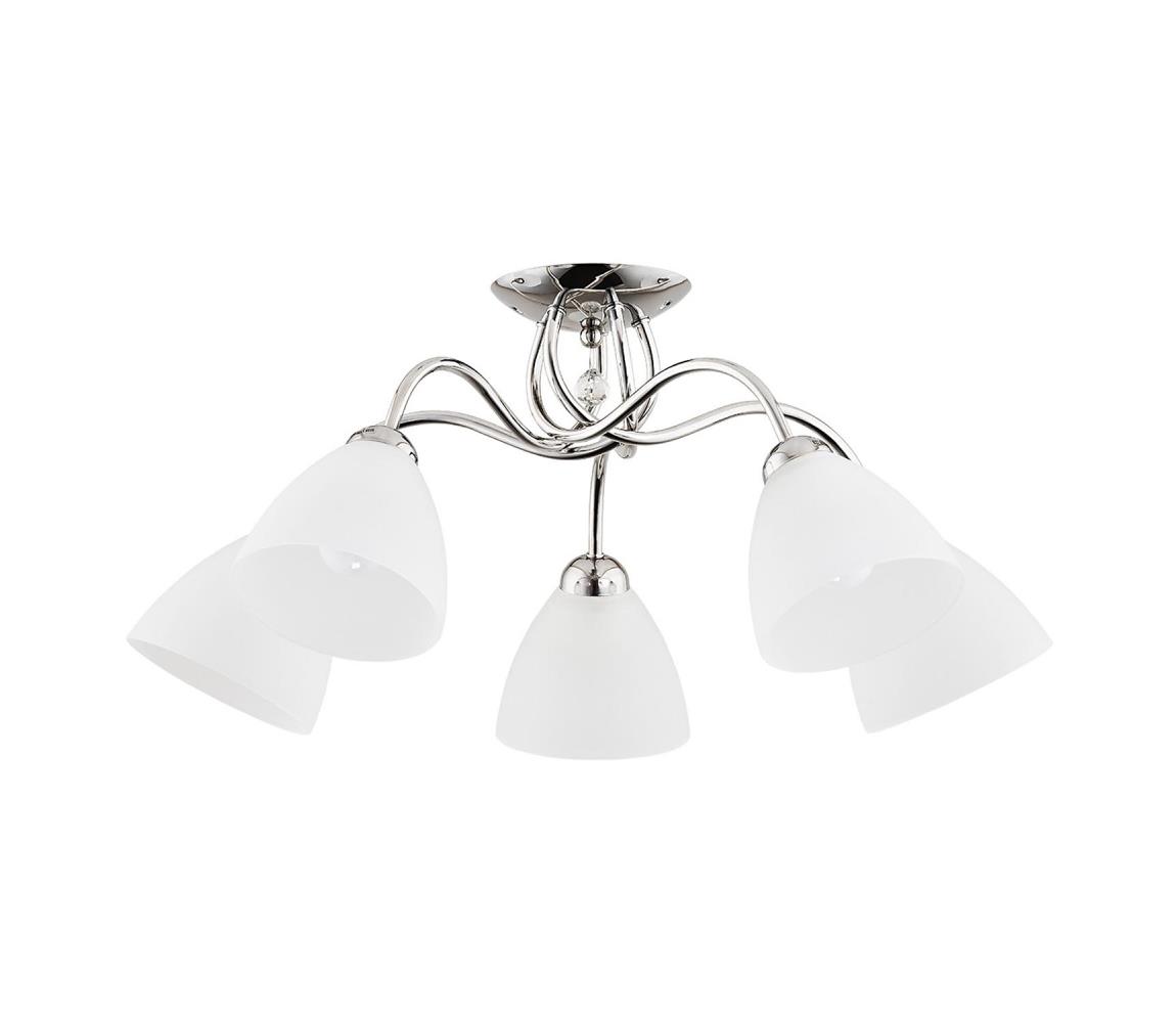 Żyrandol natynkowy AMARILLO 5xE27/15W/230V chrom
