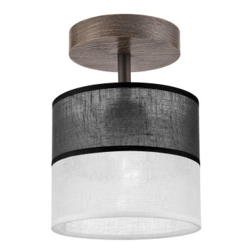 Żyrandol natynkowy ANDREA 1xE27/60W/230V buk